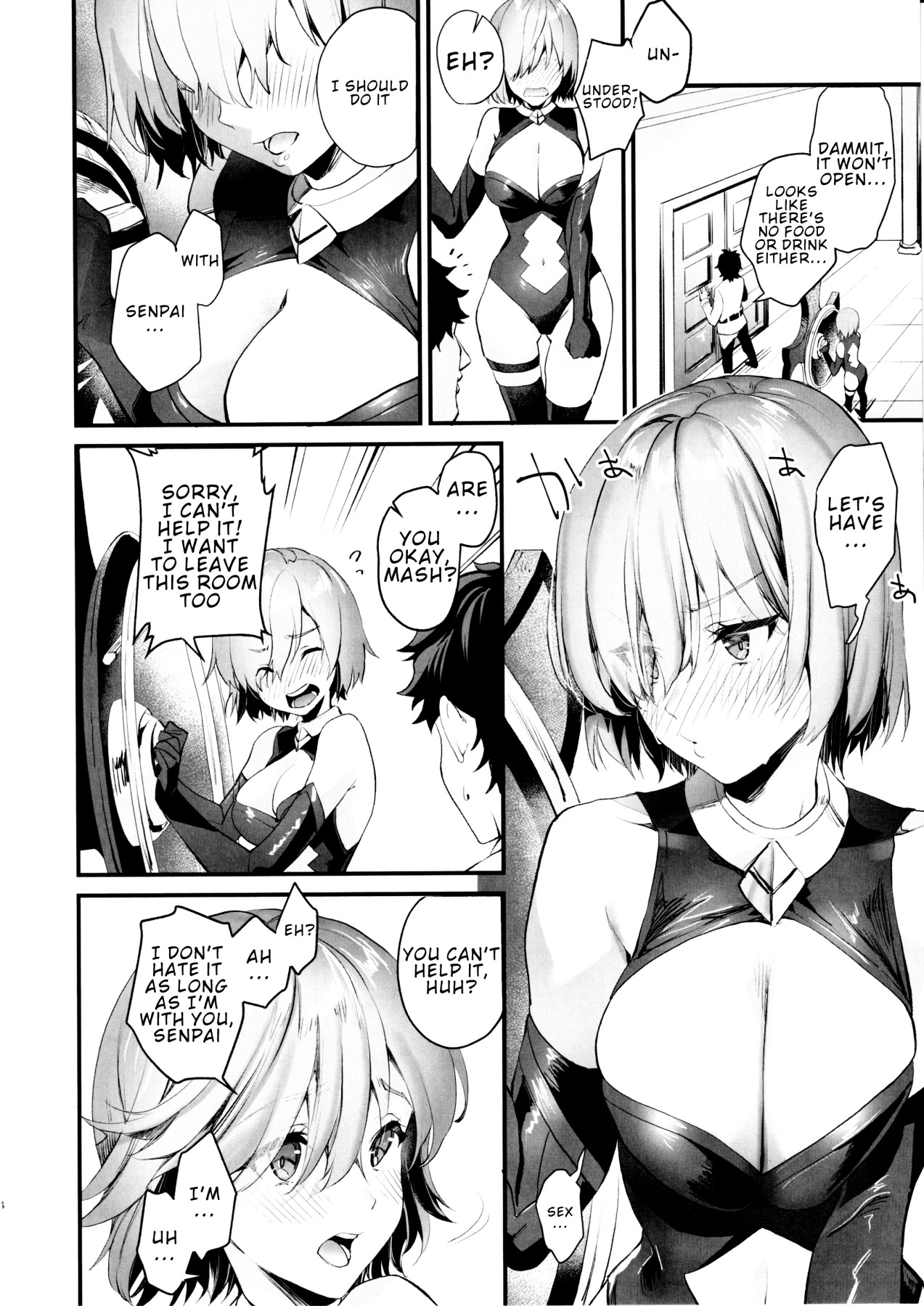 Hentai Manga Comic-I Can't Leave Unless We Have Sex So I  Guess It Can't Be Helped Right?-Read-3